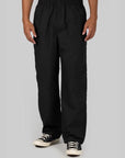 Wide Drawstring Pant - Black - LOADED