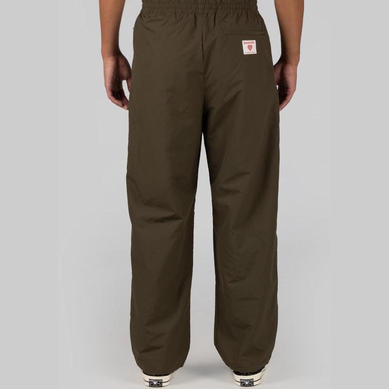 Wide Drawstring Pant - Olive Drab - LOADED