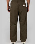 Wide Drawstring Pant - Olive Drab - LOADED