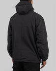 Windbreaker Jacket - Black/White - LOADED