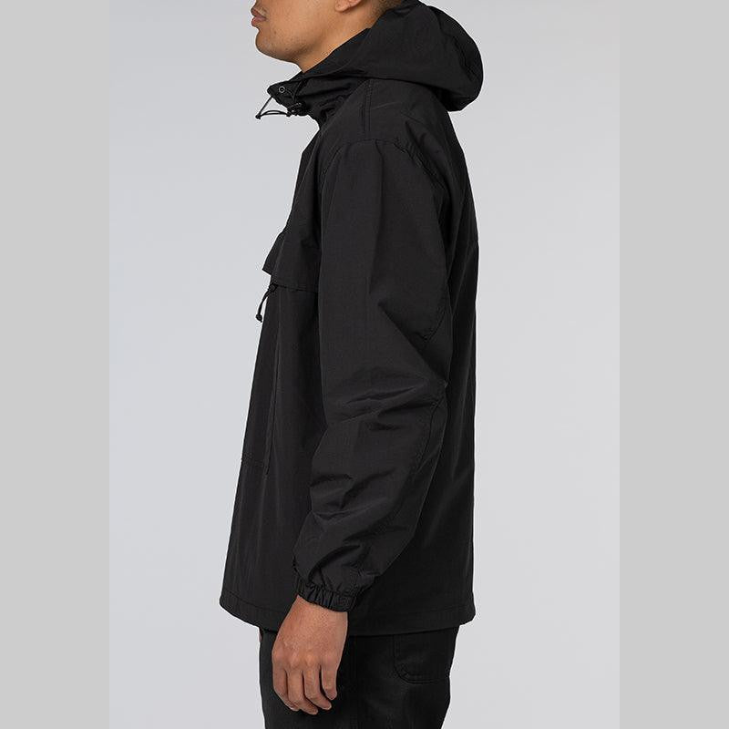 Windbreaker Jacket - Black/White - LOADED