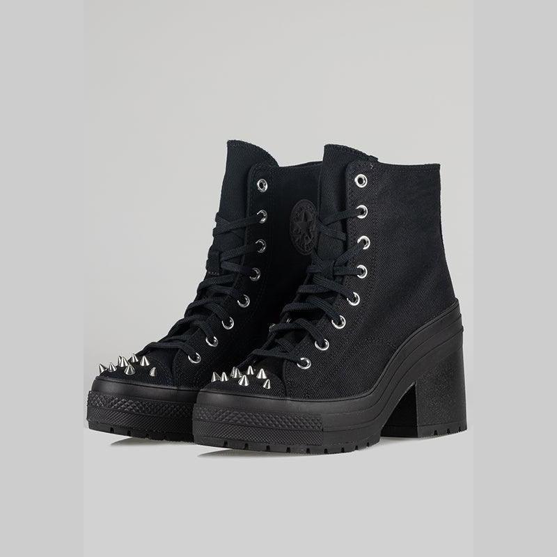 Women's Chuck 70 De Luxe Heel Hi - Black - LOADED