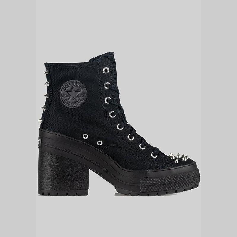 Women's Chuck 70 De Luxe Heel Hi - Black - LOADED