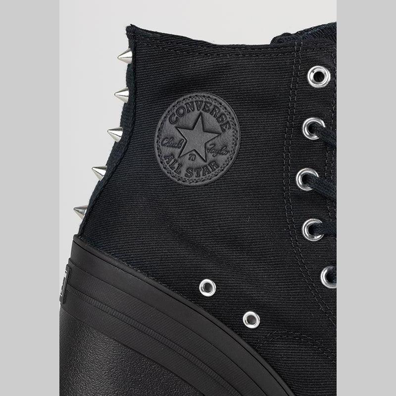 Women's Chuck 70 De Luxe Heel Hi - Black - LOADED