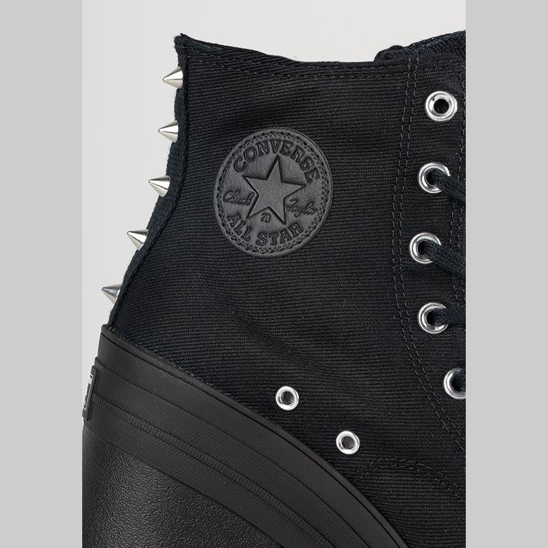 Women&#39;s Chuck 70 De Luxe Heel Hi - Black - LOADED