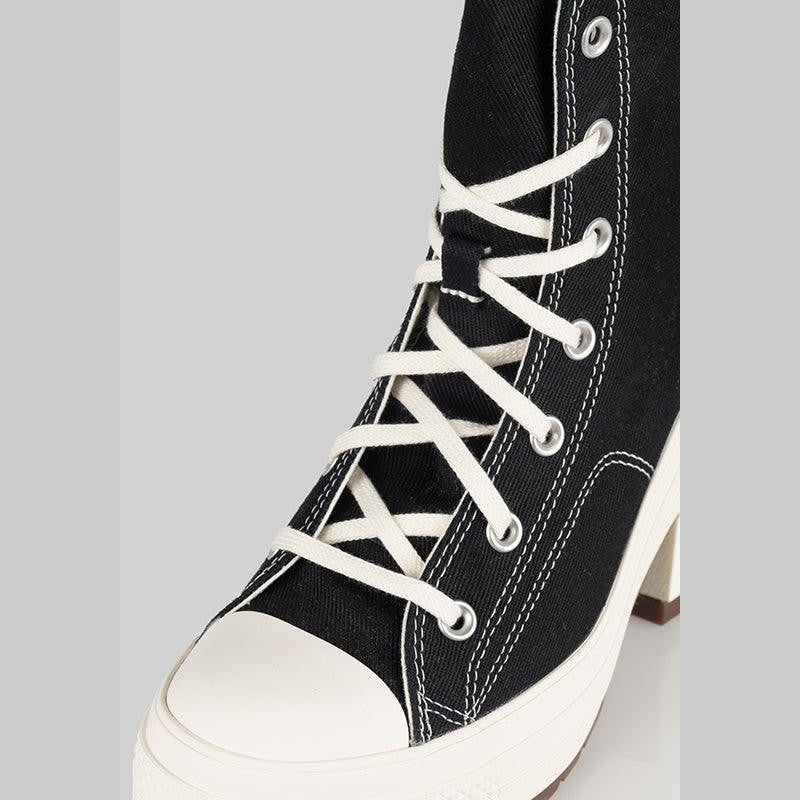 Women&#39;s Chuck 70 De Luxe Heel Hi - Black/Egret - LOADED