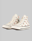 Women's Chuck 70 Hi - Egret/Black/Red - LOADED