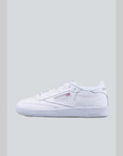 Women's Club C 85 - White/Light Grey - LOADED