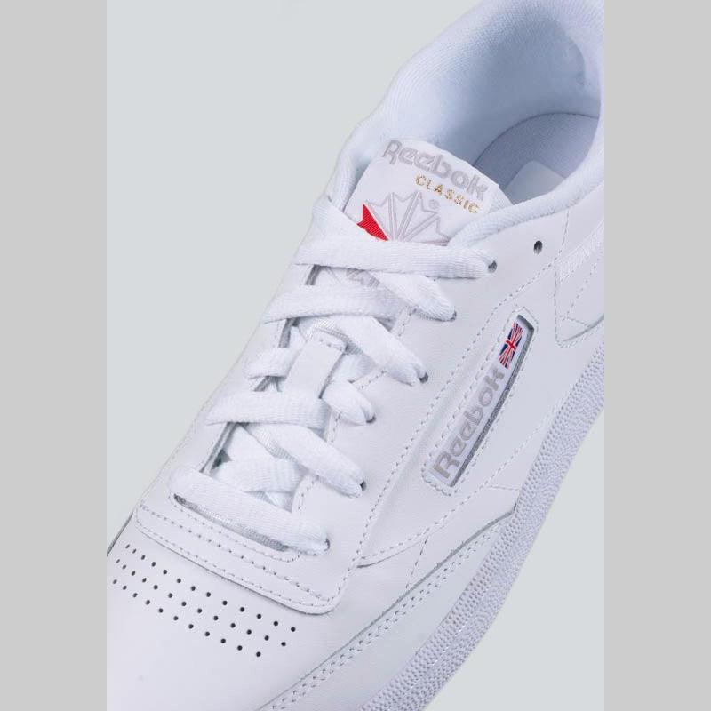 Women's Club C 85 - White/Light Grey - LOADED