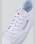 Women's Club C 85 - White/Light Grey - LOADED