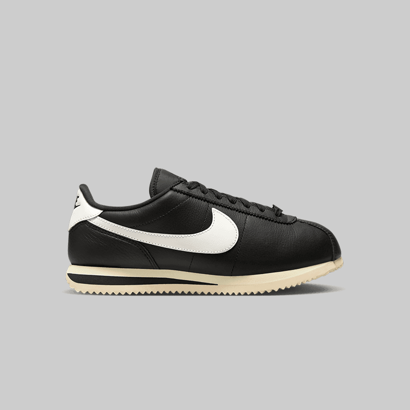 Women's Cortez 23 Premium - Black/Sail - LOADED