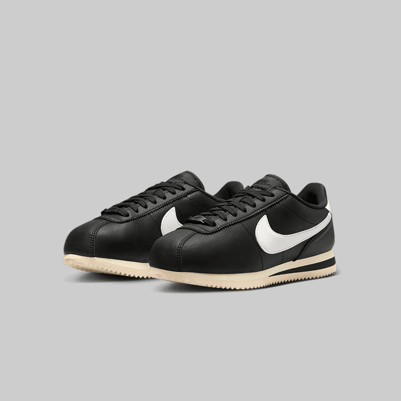 Women&#39;s Cortez 23 Premium - Black/Sail - LOADED