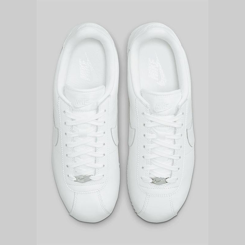 Women&#39;s Cortez 23 Premium &quot;Triple White&quot; - LOADED