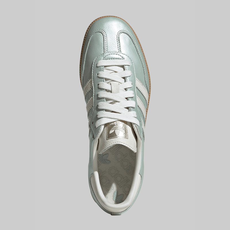 Women's Samba OG - Linen Green Metallic - LOADED