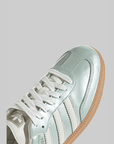 Women's Samba OG - Linen Green Metallic - LOADED