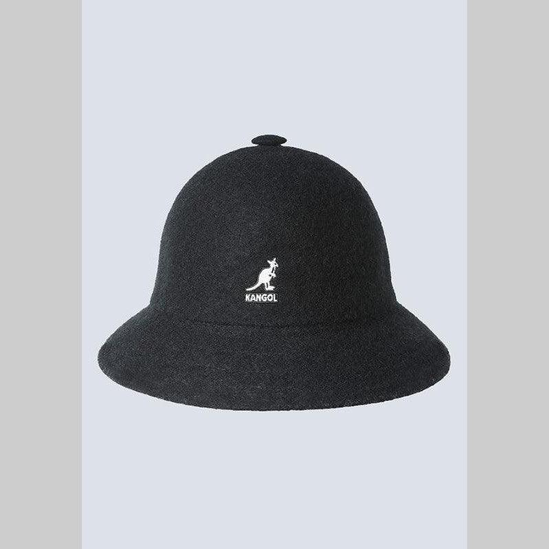 Wool Casual Bucket Hat - Black - LOADED