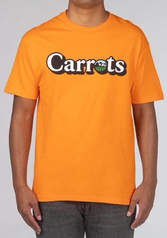 Wordmark Farms T-Shirt - Orange - LOADED