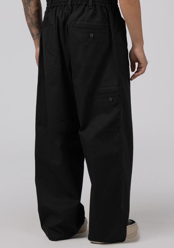 Workwear Wide Pant - Black - LOADED