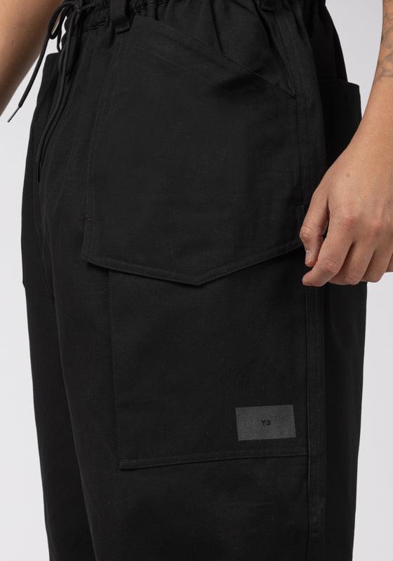 Workwear Wide Pant - Black - LOADED