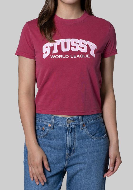 World League Slim T-Shirt - Pigment Raspberry - LOADED