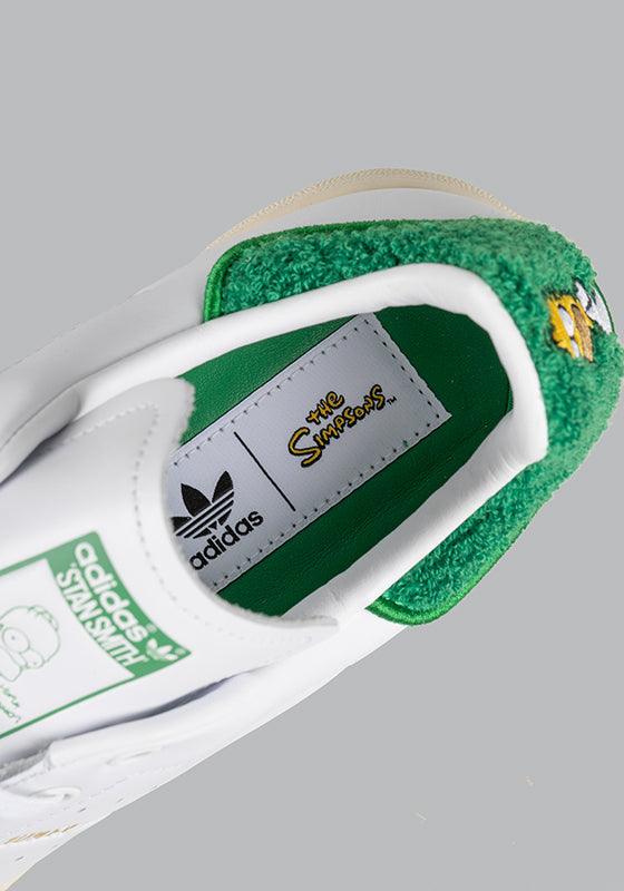 X Homer Simpson Stan Smith - Cloud White/Green - LOADED