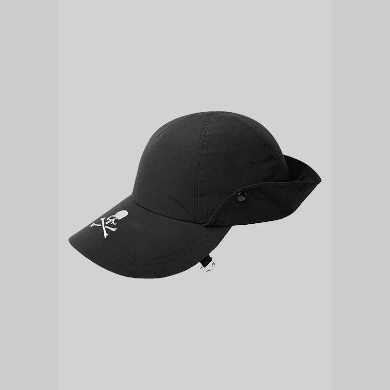 X Mastermind Wavy Convertible Baseball Cap - Black - LOADED