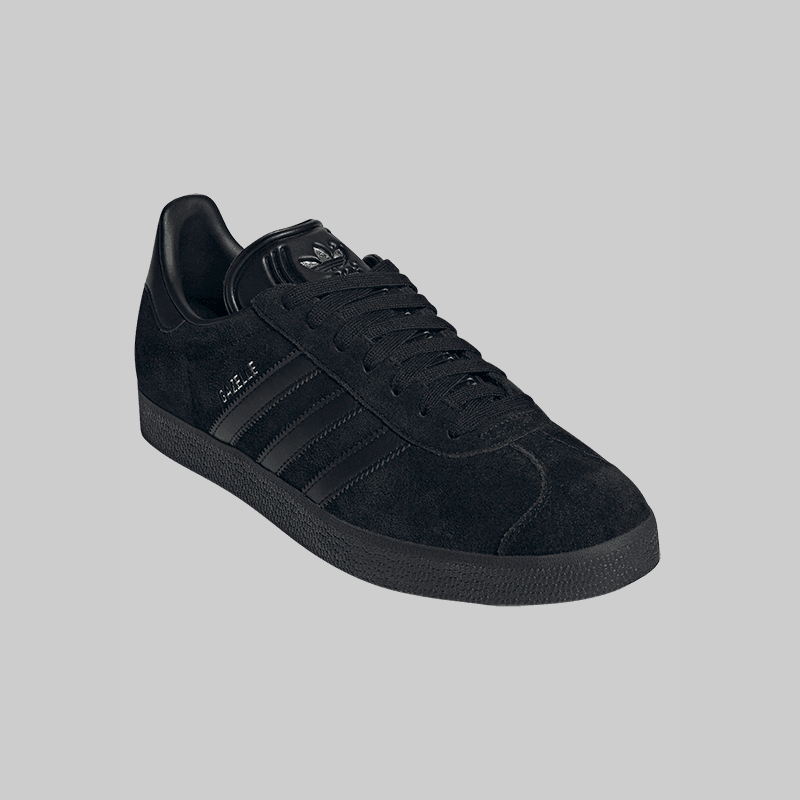 X NZR ALL BLACK Gazelle Black Silver