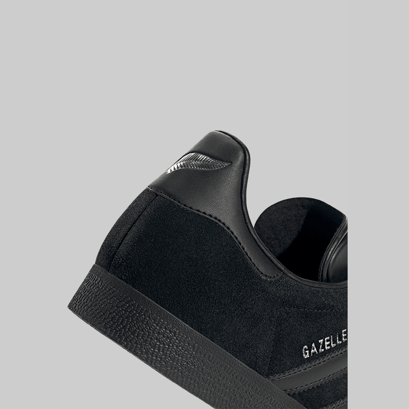 X NZR ALL BLACK Gazelle - Black/Silver - LOADED