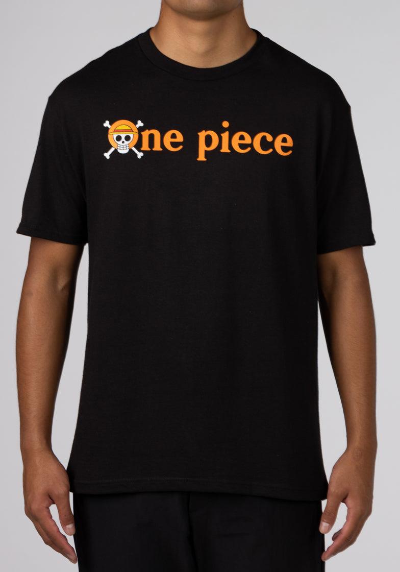 X One Piece Wordmark T-Shirt - Black - LOADED