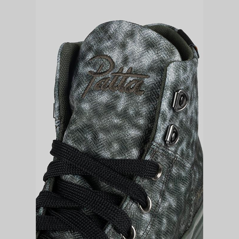 X PATTA Chuck 70 Marquis Hi - Black/Mineral Grey/Rosin - LOADED