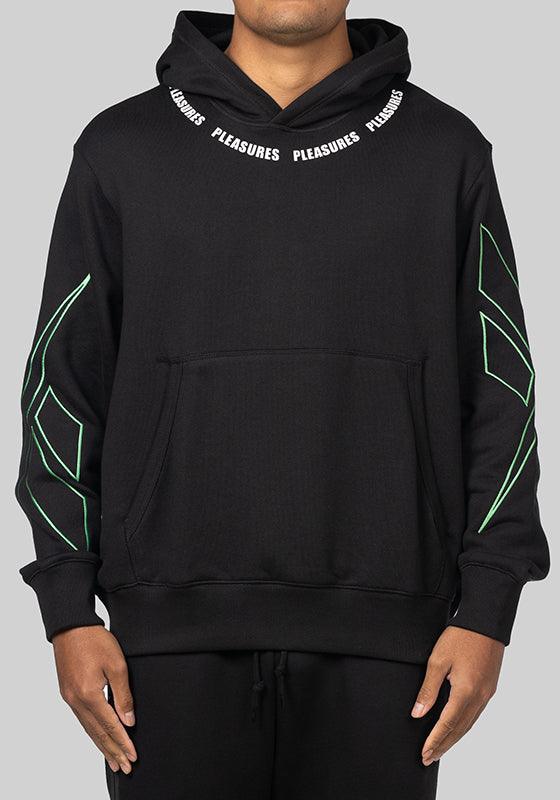 X Pleasures Hoodie "Not Guilty" - LOADED