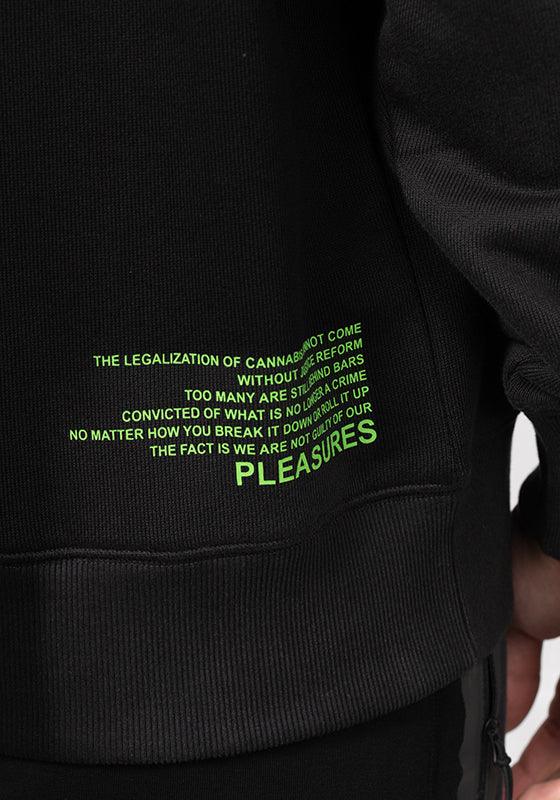 X Pleasures Hoodie "Not Guilty" - LOADED