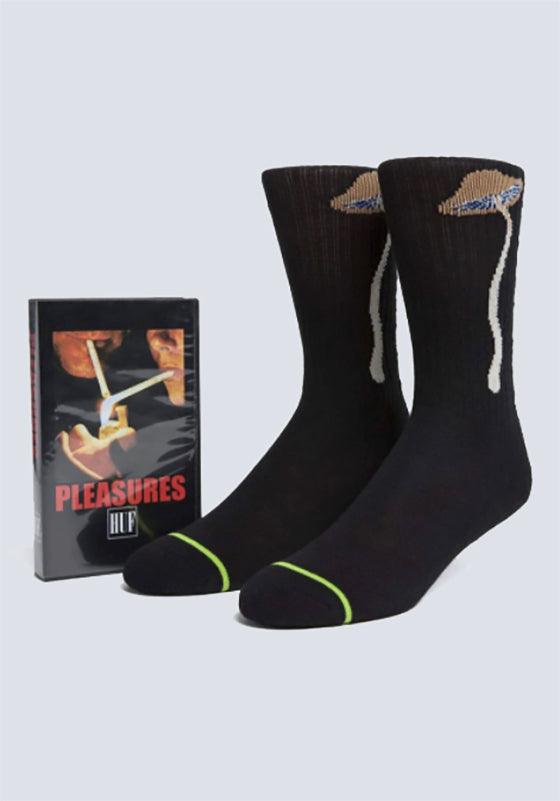 X Pleasures Spore Sock - Black - LOADED