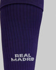 X Real Madrid 4th Socks - Dark Purple - LOADED