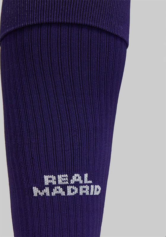 X Real Madrid 4th Socks - Dark Purple - LOADED