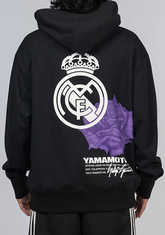 X Real Madrid Merch Hoodie - Black - LOADED