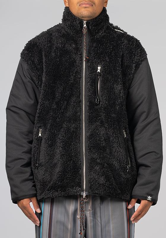 X Song for the Mute Fleece Jacket - Black - LOADED