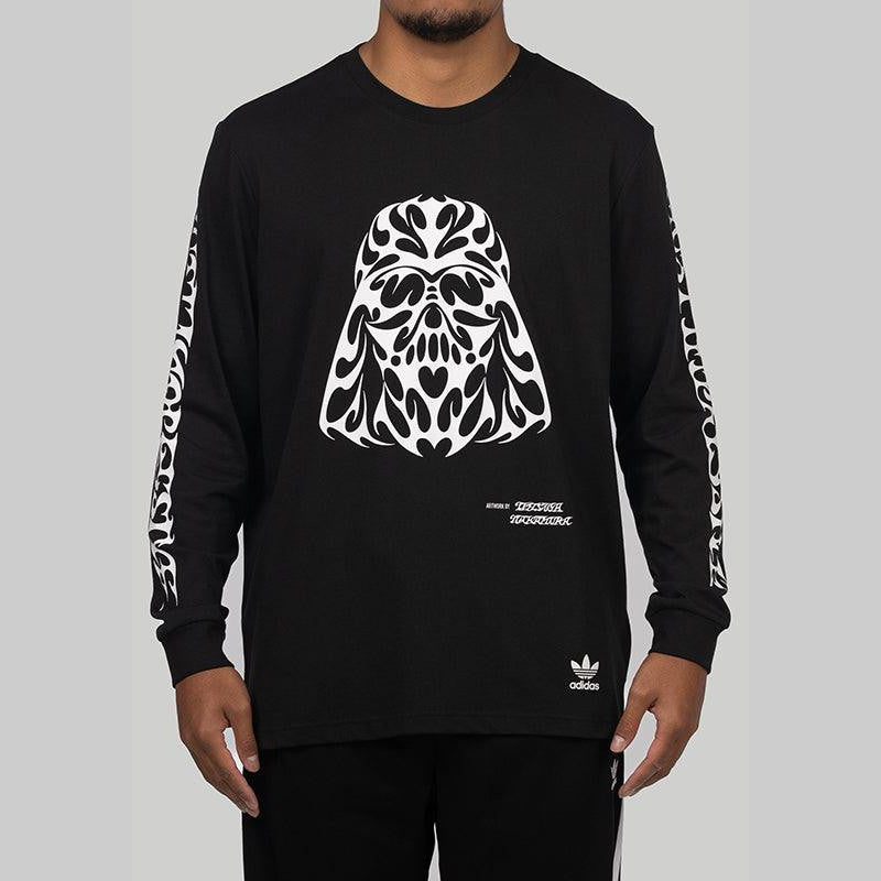 X Star Wars X Nanzuka Graphic Long Sleeve - Black - LOADED