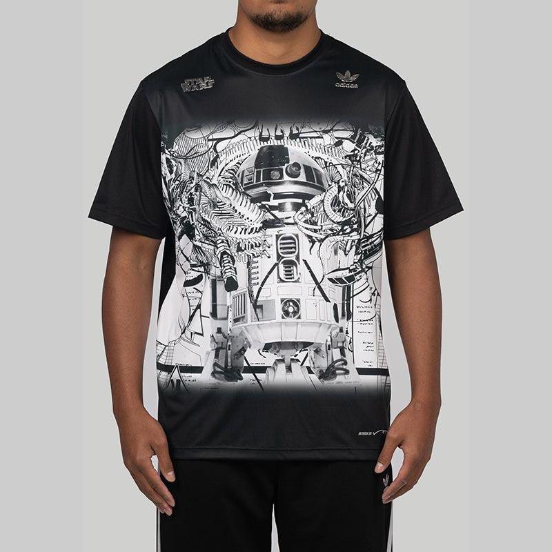 X Star Wars X Nanzuka Graphic T-Shirt - Black - LOADED