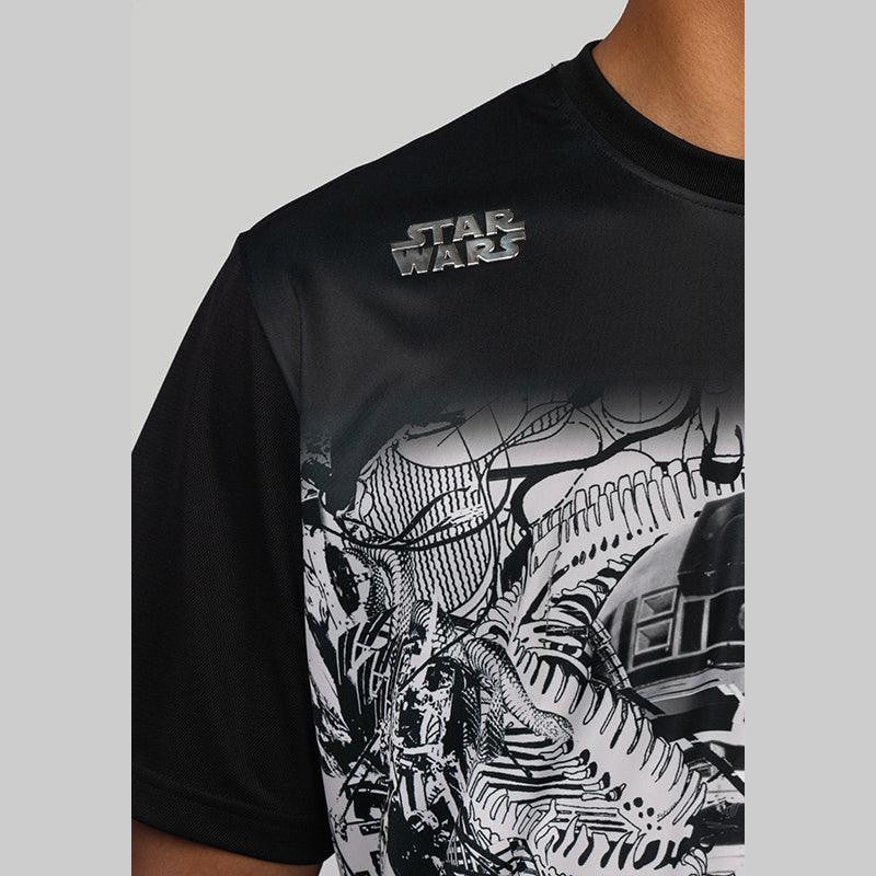 X Star Wars X Nanzuka Graphic T-Shirt - Black - LOADED