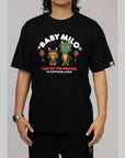 Year of The Dragon Baby Milo T-Shirt - Black - LOADED