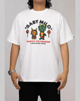 Year Of The Dragon Baby Milo T-Shirt - White - LOADED