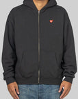 Zip-Up Hoodie - Black - LOADED