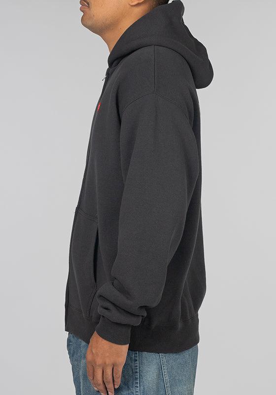 Zip-Up Hoodie - Black - LOADED