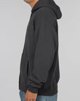 Zip-Up Hoodie - Black - LOADED